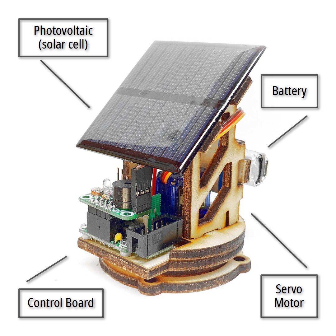 Tinusaur Project Kit - Solar Charging Pod